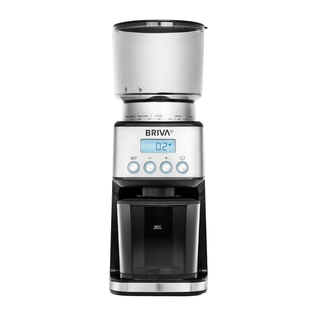Briva Grind Master Stainless Steel Coffee Grinder