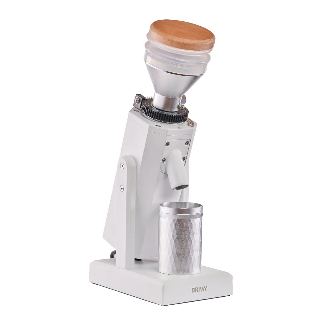 Briva Pro C40 Coffee Grinder, White